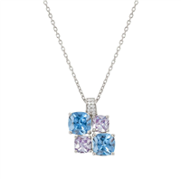 Collana Nomination Donna Colour Wave in Argento 149856/061